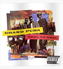 Póster Grand Puba - Carrete a carrete
