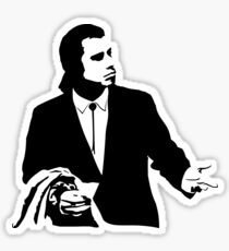 Pulp Fiction Vincent Vega Confused Sticker
