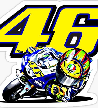 Valentino Rossi: Stickers | Redbubble