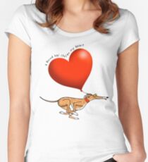 Camiseta entallada de cuello redondo Corazón robado - sabueso atigrado