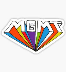 MGMT logo Sticker