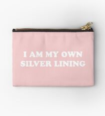 i am my own silver lining Studio Pouch
