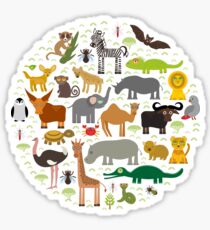 African animals Sticker