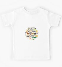 African animals Kids Tee