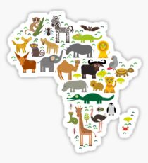 Africa Sticker