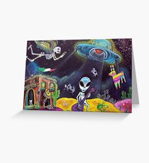 Area 54 Greeting Card