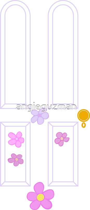 &ldquo;Boo&rsquo;s Door&rdquo; Stickers by angieguzman | Redbubble