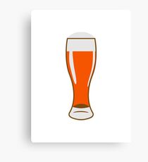 Beer Beer Glass Canvas Print