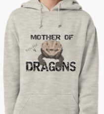 Mère des dragons barbus Sweat à capuche