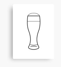 Beer Beer Glass Canvas Print