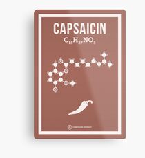 Capsaicin Metal Print