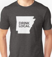 Arkansas Drink Local AR Unisex T-Shirt