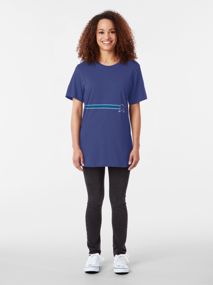 Alternate view of EPCOT Center Spaceship Earth Slim Fit T-Shirt