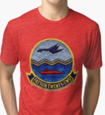 VP-22 - Blue Geese Tri-blend T-Shirt