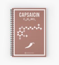 Capsaicin Spiral Notebook