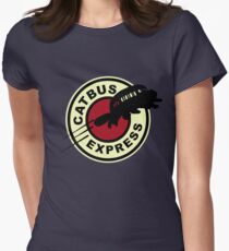 Nekobasu Express Women's Fitted T-Shirt