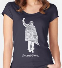 The Breakfast Club - Sincerely Yours - White Women's Fitted Scoop T-Shirt