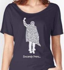The Breakfast Club - Sincerely Yours - White Women's Relaxed Fit T-Shirt