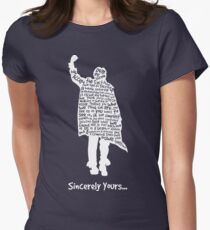 The Breakfast Club - Sincerely Yours - White Women's Fitted T-Shirt