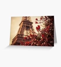 Eiffel Greeting Card