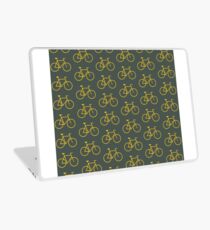 Yellow Bike Laptop Skin