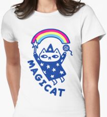 MAGICAT Tailliertes T-Shirt für Frauen
