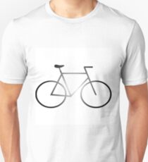Bike - white Unisex T-Shirt