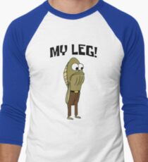 Fred The Fish: My Leg! - Spongebob Men's Baseball ¾ T-Shirt