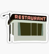 Seinfeld Restaurant Sticker