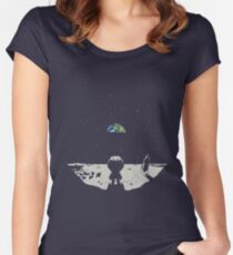 Lonely Space Fitted Scoop T-Shirt