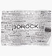 138 Episodes of 30 Rock Poster