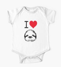 I Love Sloths One Piece - Short Sleeve