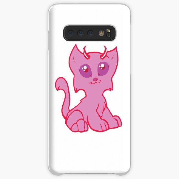 Kitten with Devil Horns Samsung Galaxy Snap Case