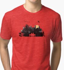 City Moonrise Tri-blend T-Shirt