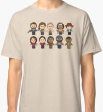 The Walking Dead - Main Characters Chibi - AMC Walking Dead Classic T-Shirt