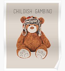 Gambino Bear Poster