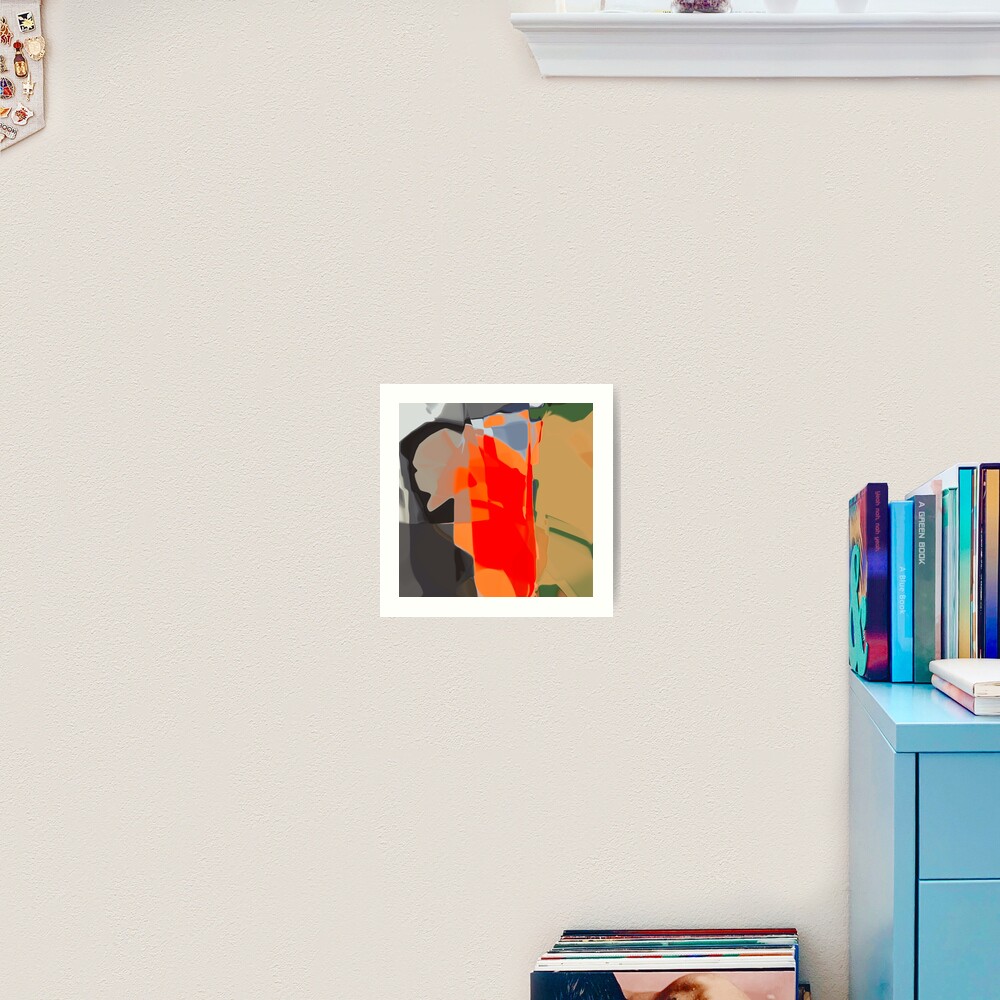 angry Art Print