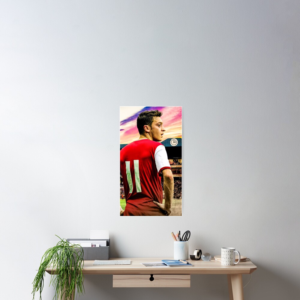 "Vintage Mesut Ozil" Poster by mrkjhnwht  Redbubble