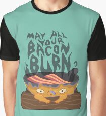 May All Your Bacon Burn Graphic T-Shirt
