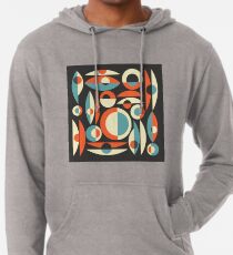 Retro Eames Era Fische Leichter Hoodie