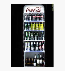 Soft Drinks Cabinet Photographic Print