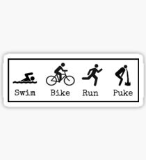 Pegatina Triatlón