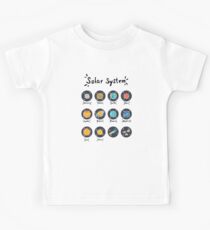 Solar System Planets Kids Tee