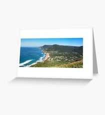 Stanwell Park Panorama Greeting Card