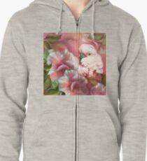 Peek A Boo Cockatoo Zipped Hoodie