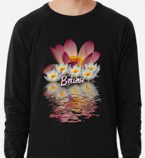BELIEVE LOTUS PEACE Lightweight Sweatshirt
