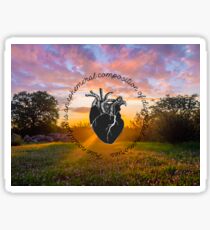 True Nostalgia is an Ephemeral Composition of Disjointed Memories Sticker