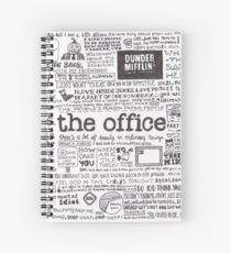 A Visual Representation of the Office Spiral Notebook