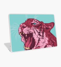 Magenta tiger Laptop Skin