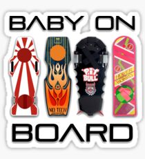 Baby on (Hover) Board Sticker